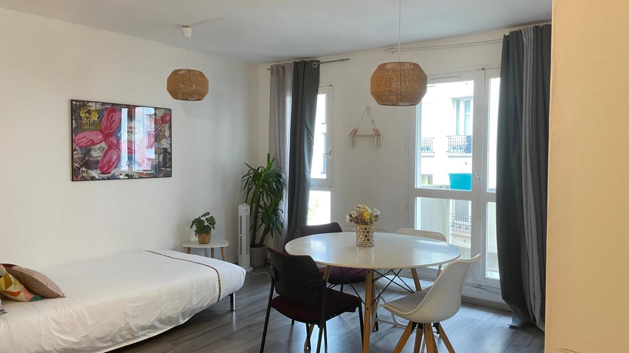Apartmán Le Pinky Bird - Paris 19 Exteriér fotografie
