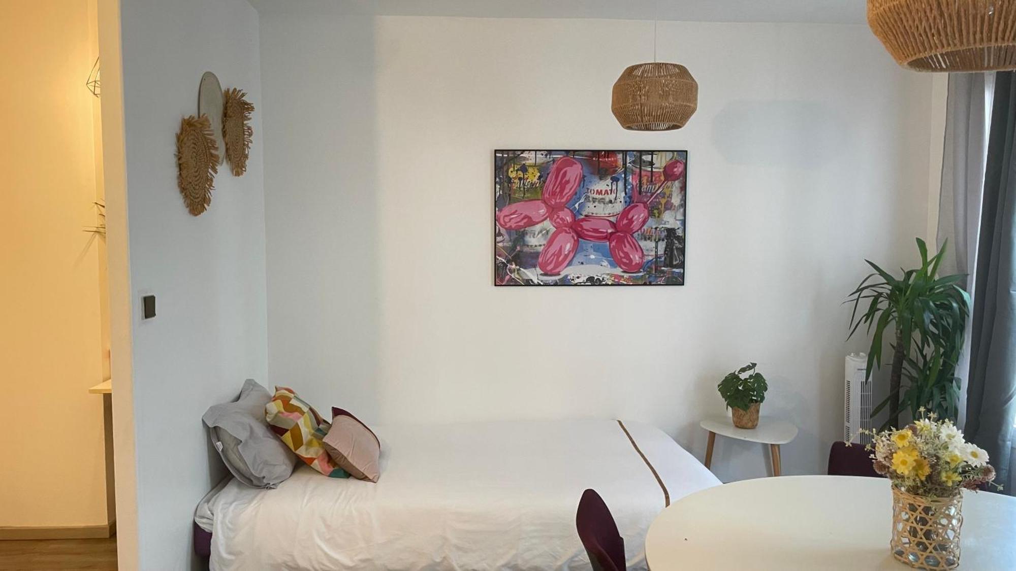 Apartmán Le Pinky Bird - Paris 19 Exteriér fotografie